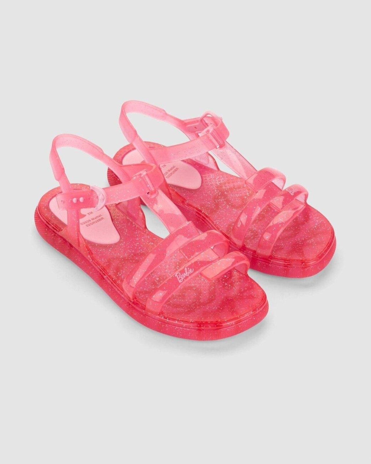 Infantil - Sandália Grendene Barbie Glass Rosa