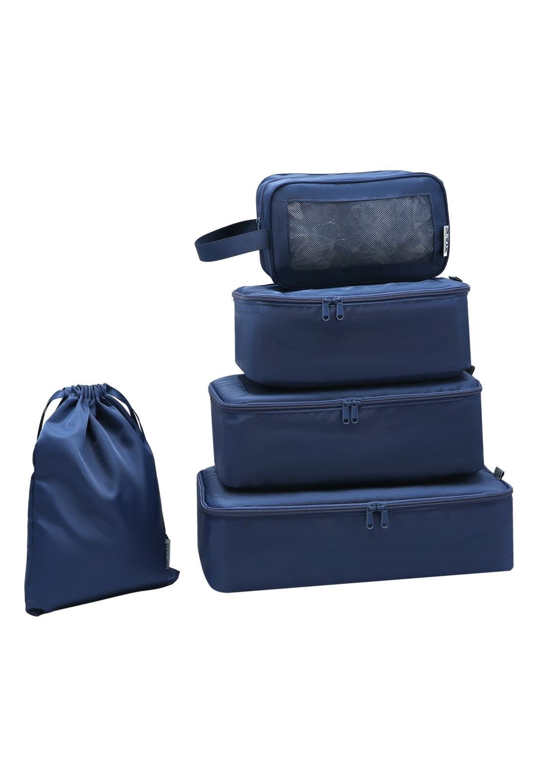 Kit Organizador de Mala 5 Peças Viagem Republic Vix