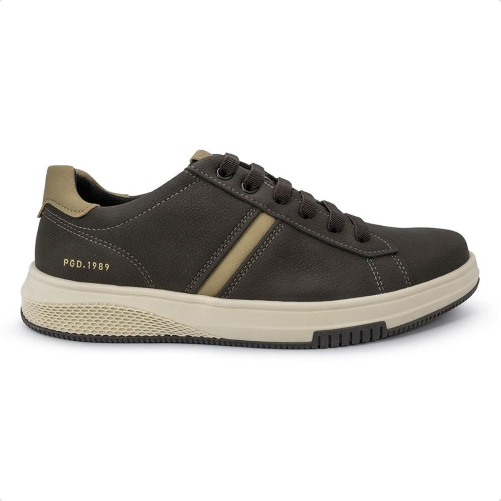 Sapatênis Pegada Masculino District Casual 172402 Marrom