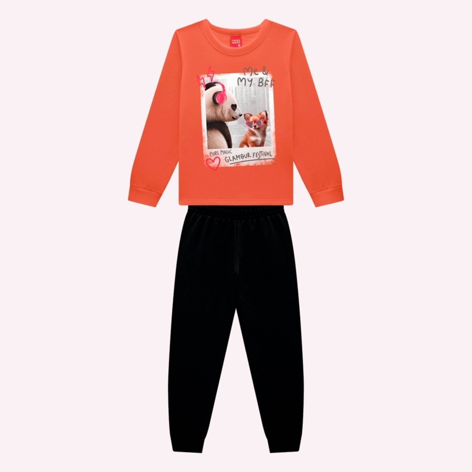 Infantil - Conjunto Menina Estampa Kyly