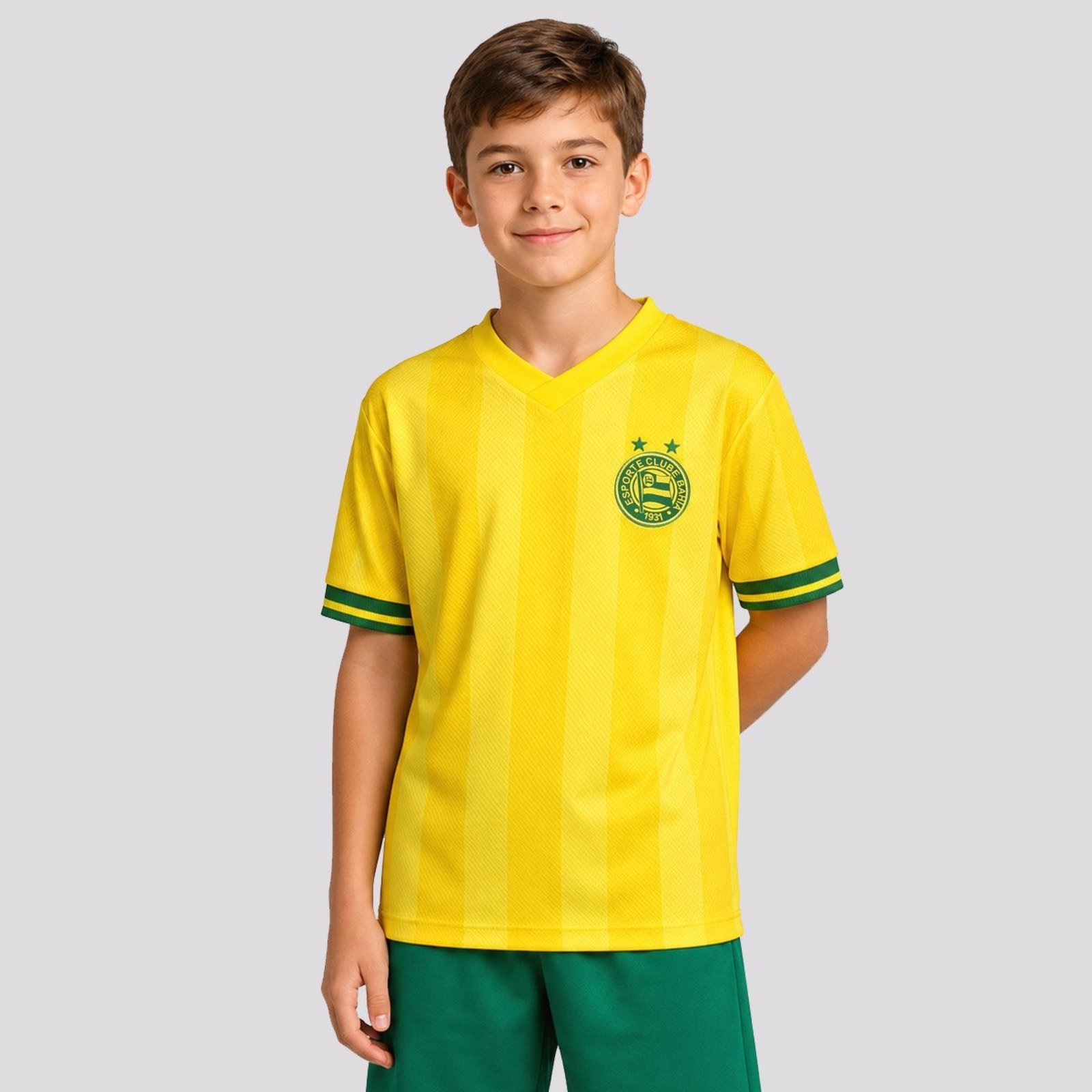 Camisa Bahia Dry Juvenil Amarela
