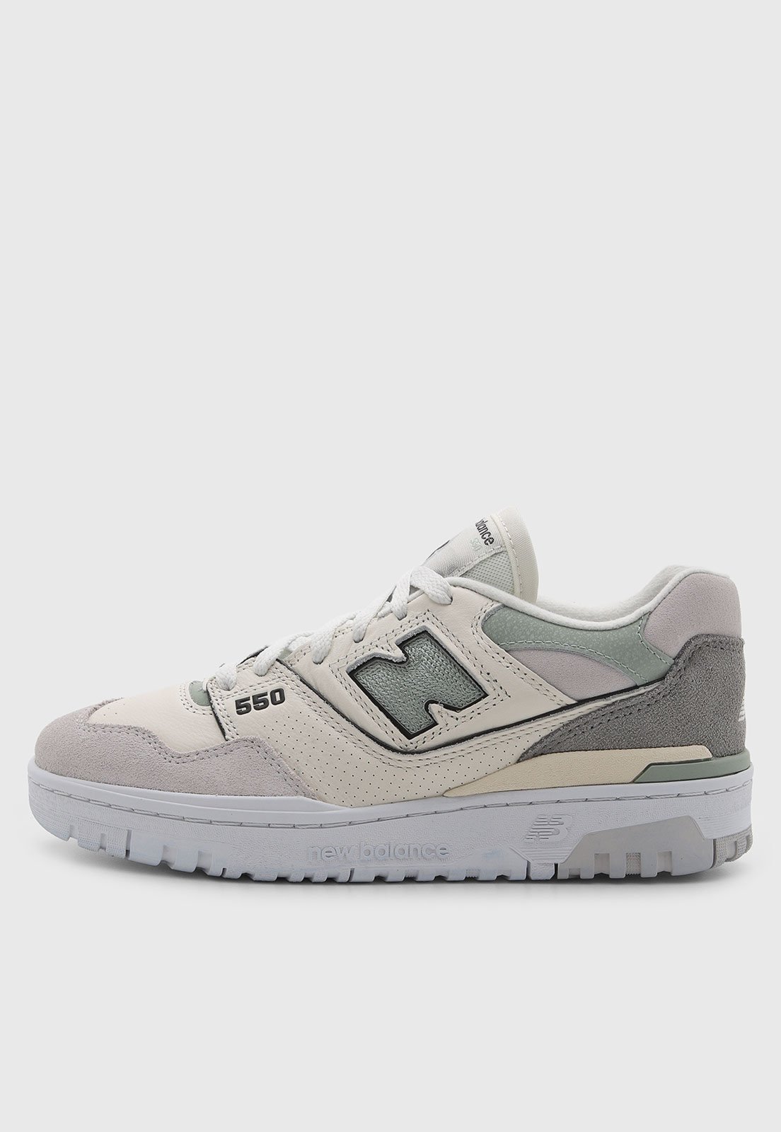 Tênis Feminino New Balance 550 Couro Bege