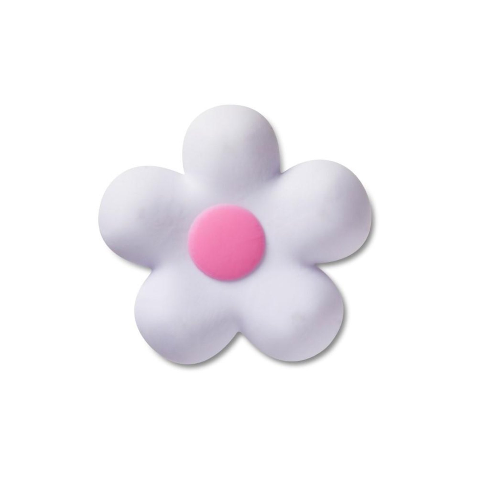 Vista 2 Infantil - Jibbitz™ Flor Retro Roxa UNICO Crocs branco