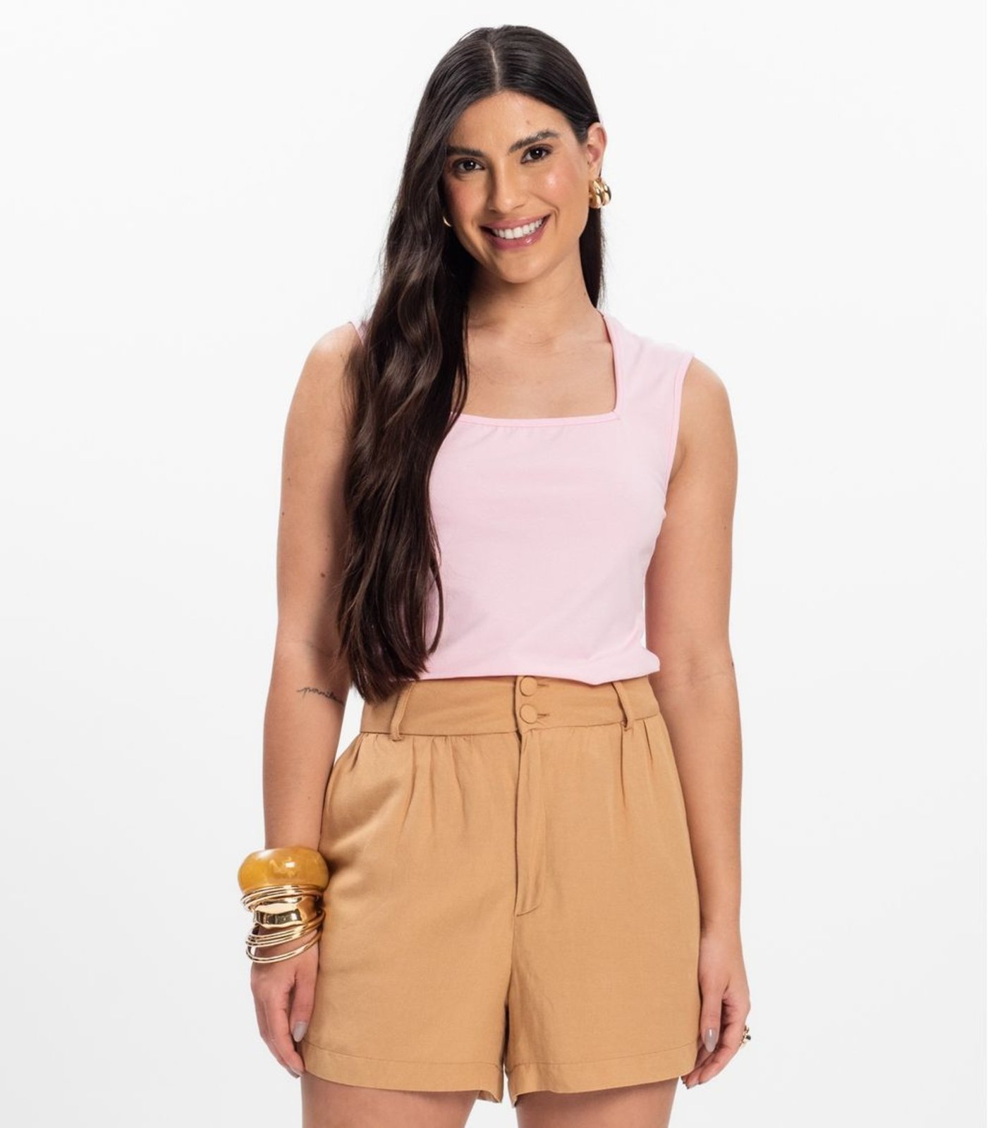 Blusa Feminina Infinita Cor Rosa