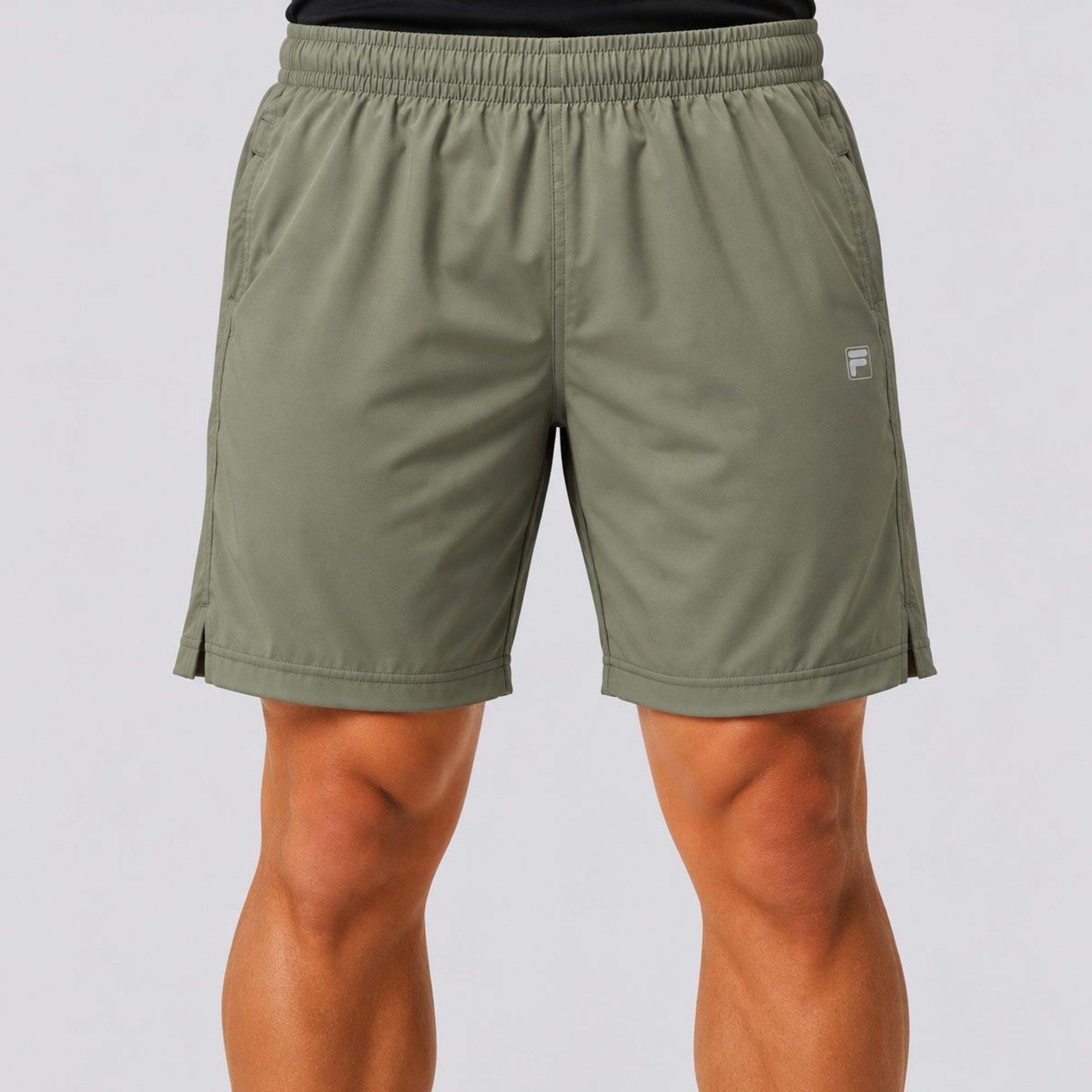 Bermuda Fila Dupla Performa Wind 7 Verde Musgo