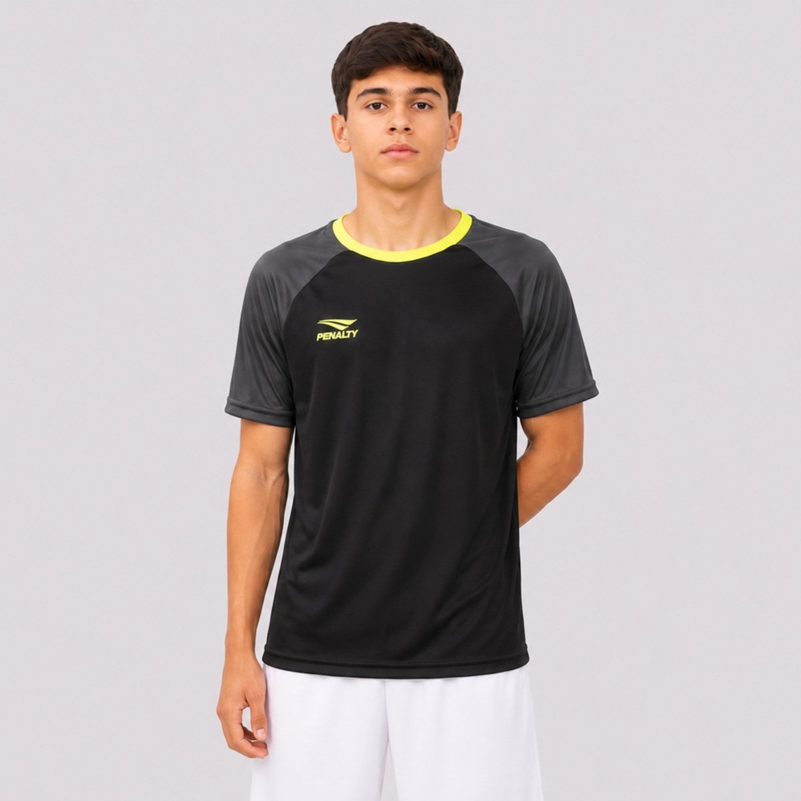 Camiseta Penalty Matis Class Juvenil Preta