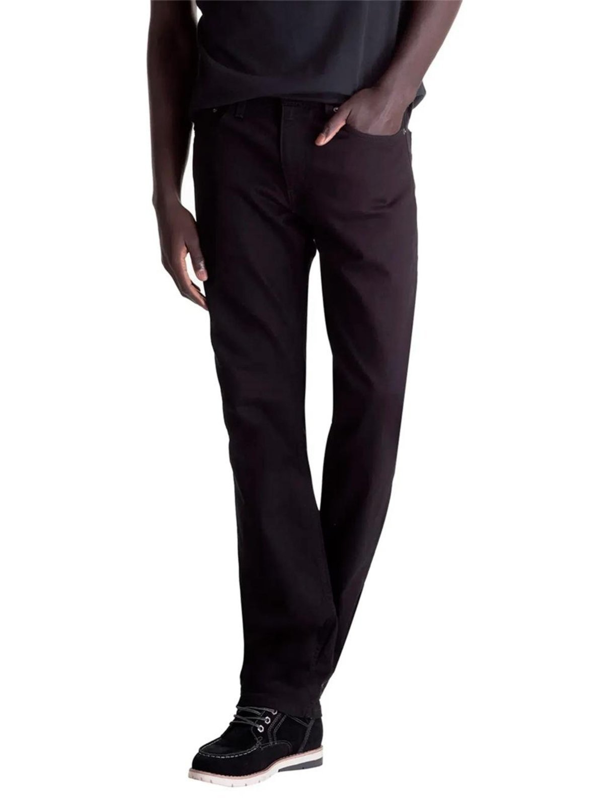Calça Jeans Levis 514 Straight Preta