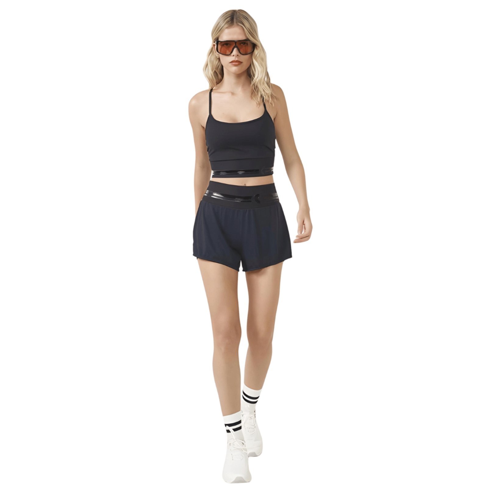 Vista 2 Top Feminino Slim Light Colcci Sport preto Colcci preto