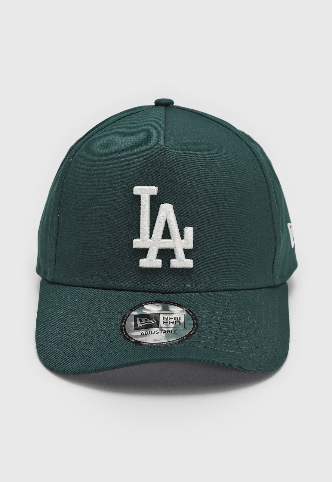 Vista 2 Boné Unissex New Era E-Frame Los Angeles Dodgers Escuro new era verde