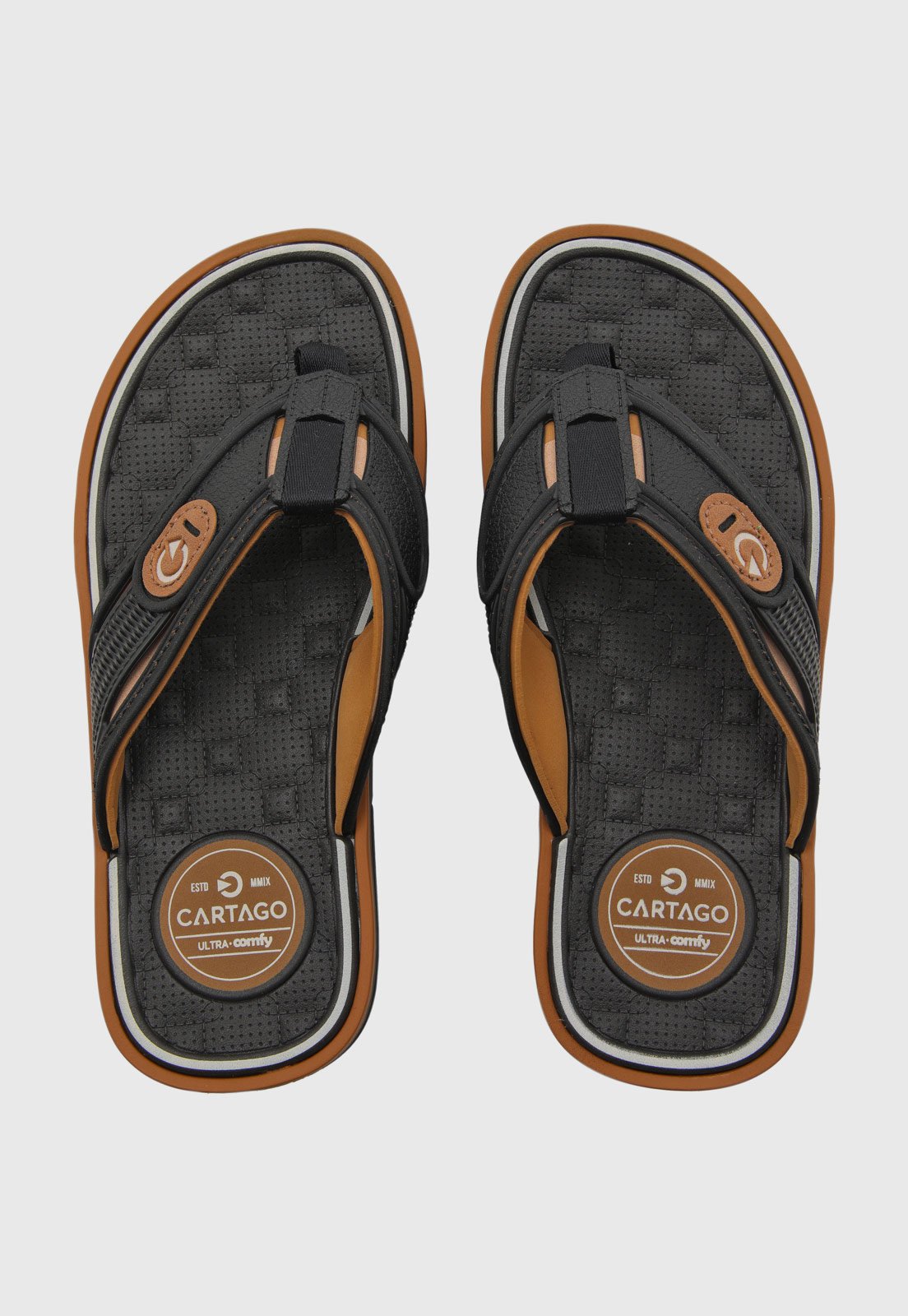 Chinelo Masculino Cartago Lyon IV Preto