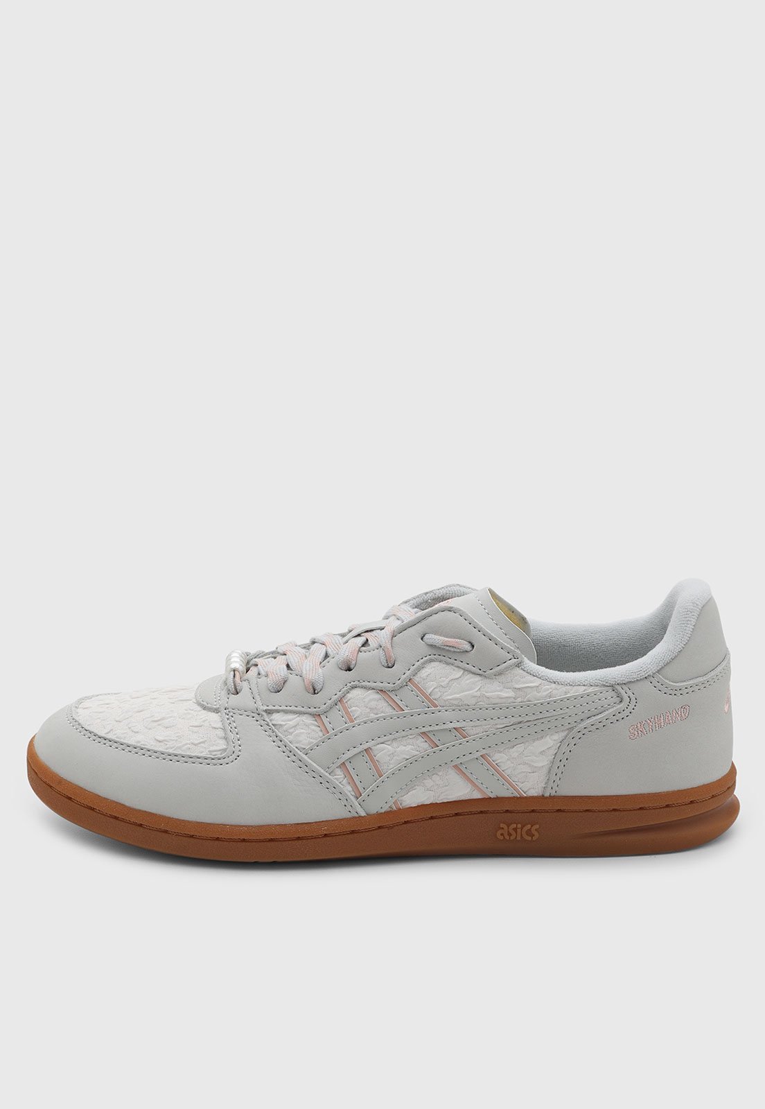 Tênis Feminino Asics Skyhand Og Couro Cinza