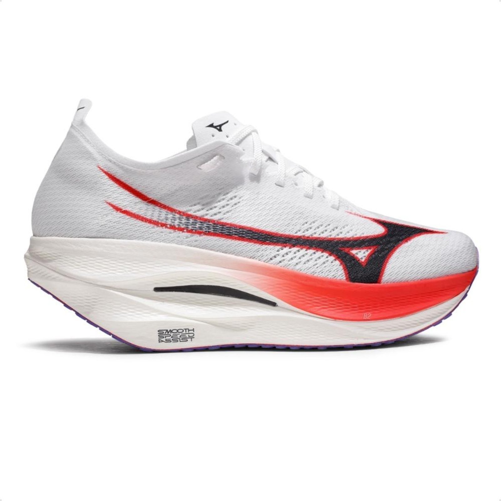 Tênis Mizuno Wave Rebellion Pro 3 Masculino Branco