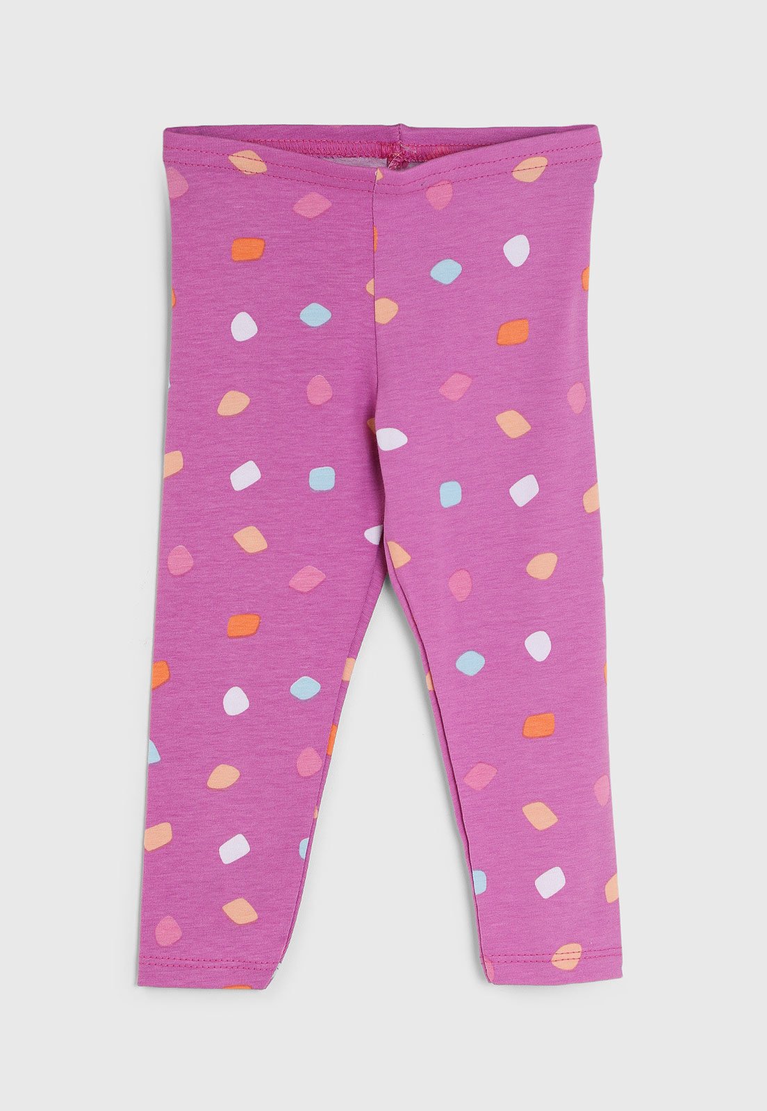 Calça Legging Elian Estampada Rosa