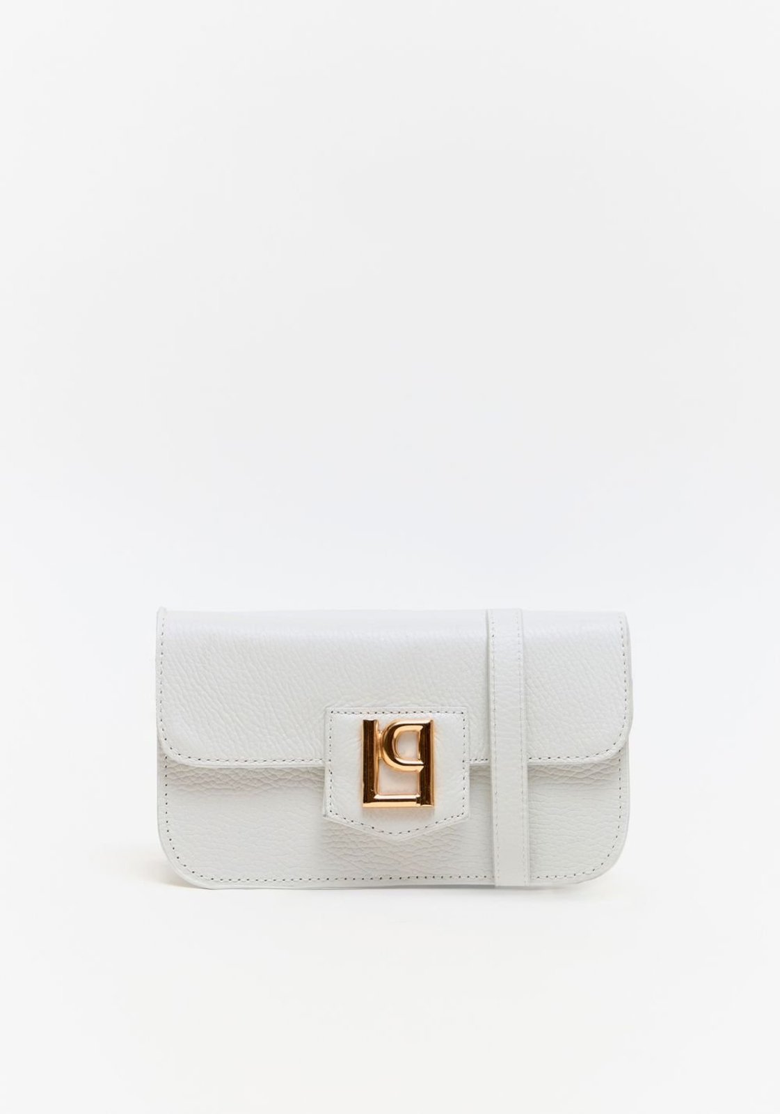 Bolsa Crossbody Couro Com Enfeite LP Lança Perfume