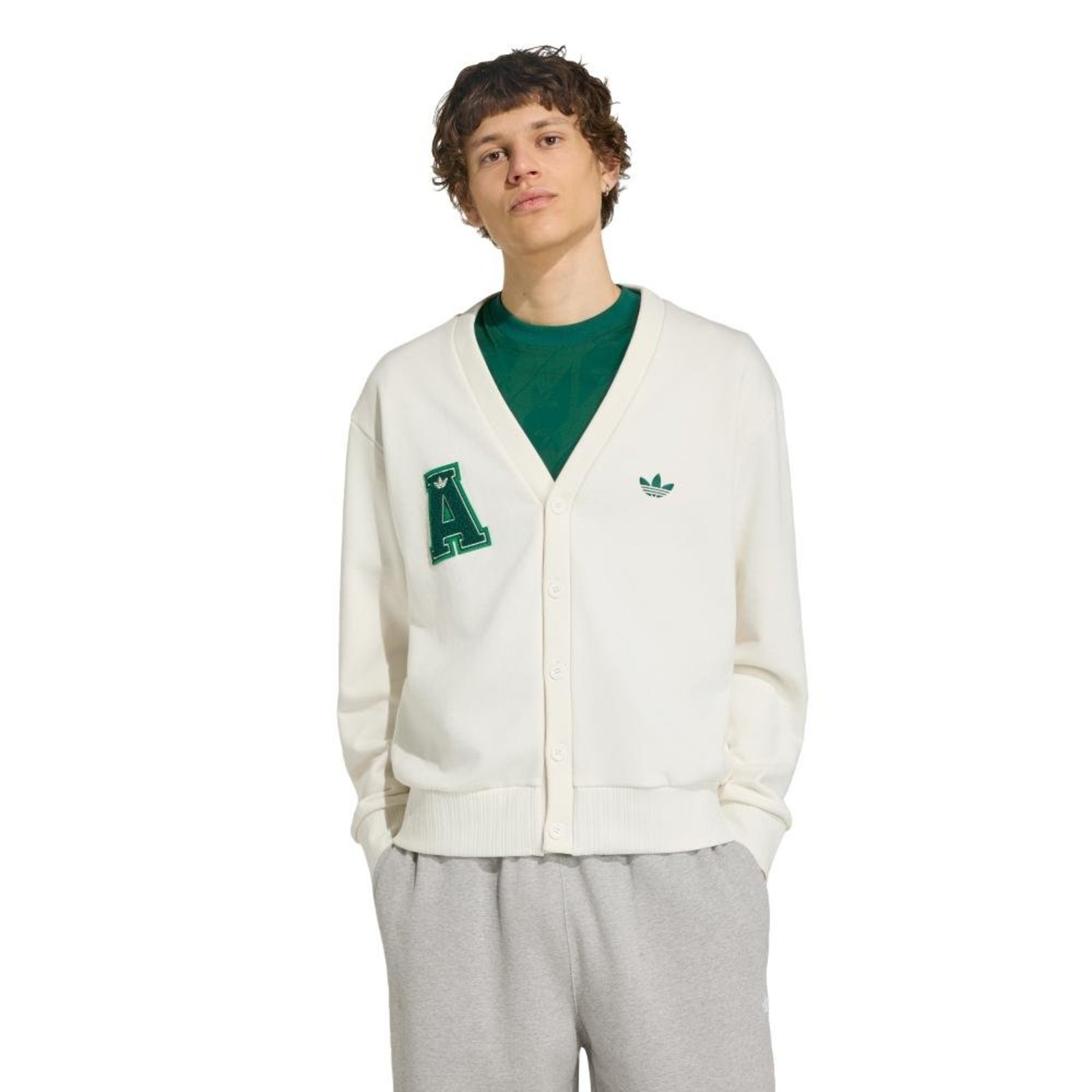 VARSITY CARDIGA adidas Originals Branco
