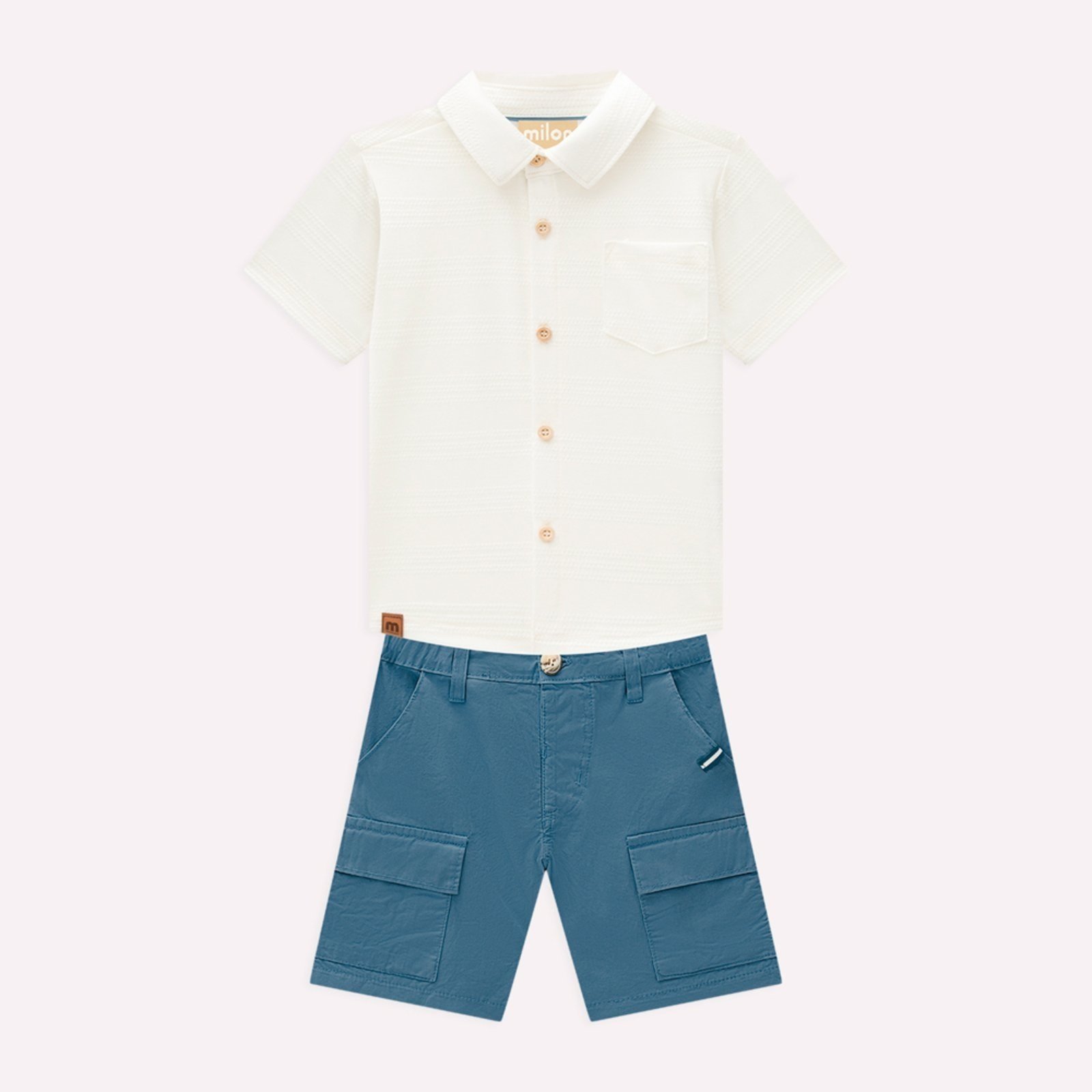 Infantil - Conjunto Menino com Bolsos Milon