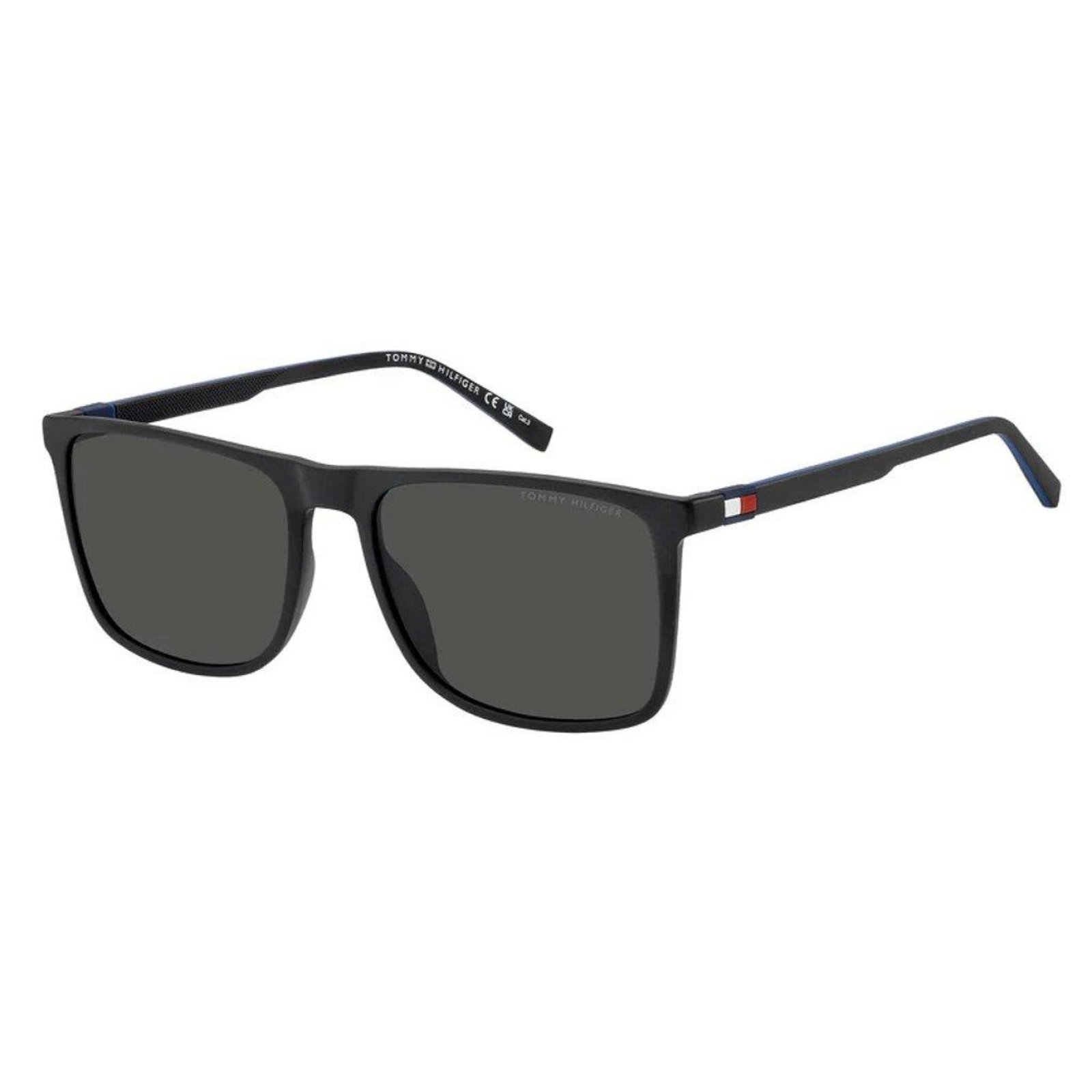 Vista 2 Óculos de Sol Tommy Hilfiger 2277/S Preto e Azul Lente Cinza incolor azul Tommy Hilfiger incolor azul