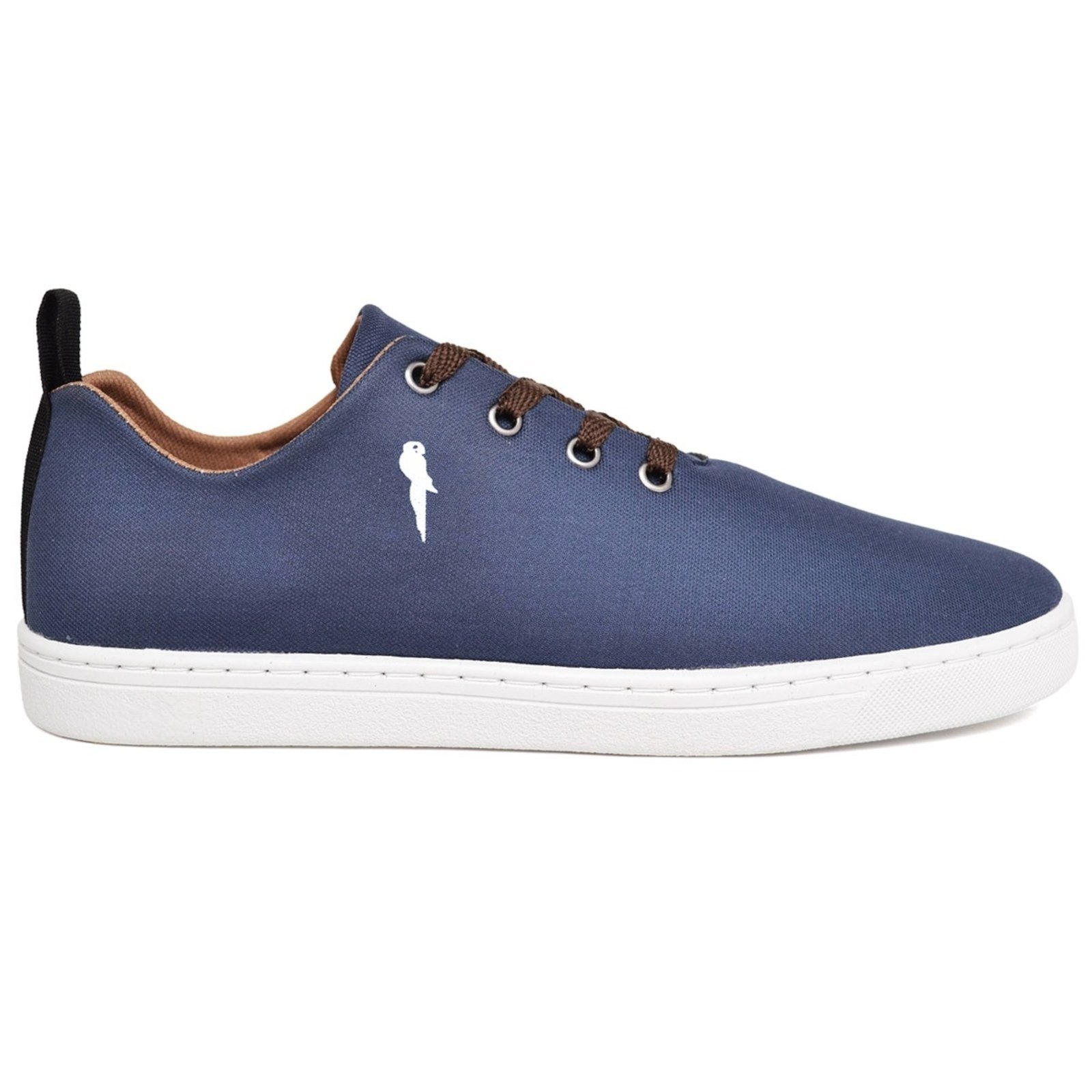 Tênis Masculino Casual Leve e Confortavel em Lona 7720 Azul