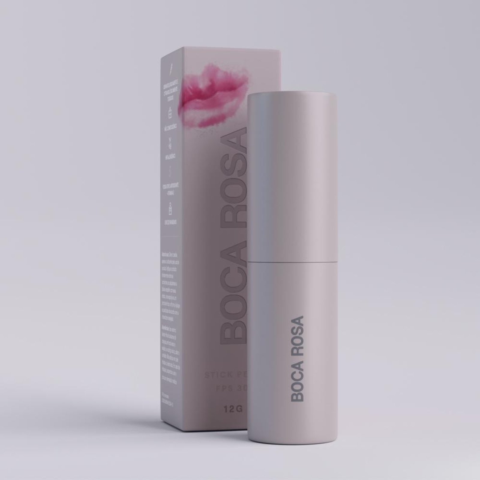 Vista 3 Boca Rosa Stick Pele Multifuncional Br27 15g incolor rosa Boca Rosa incolor rosa