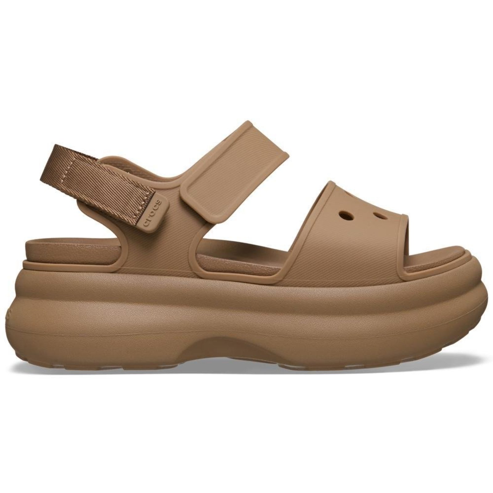 Sandália Crocs Soho Y Strap Sandal Sepia Marrom