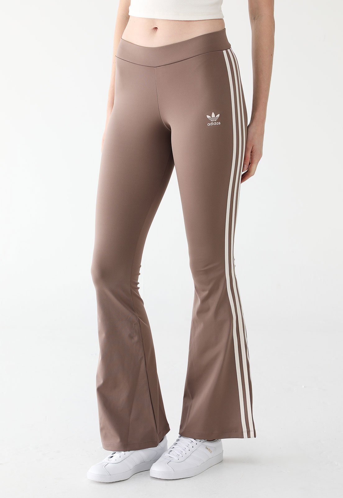 Legging adidas Originals Flare Leggings Bege