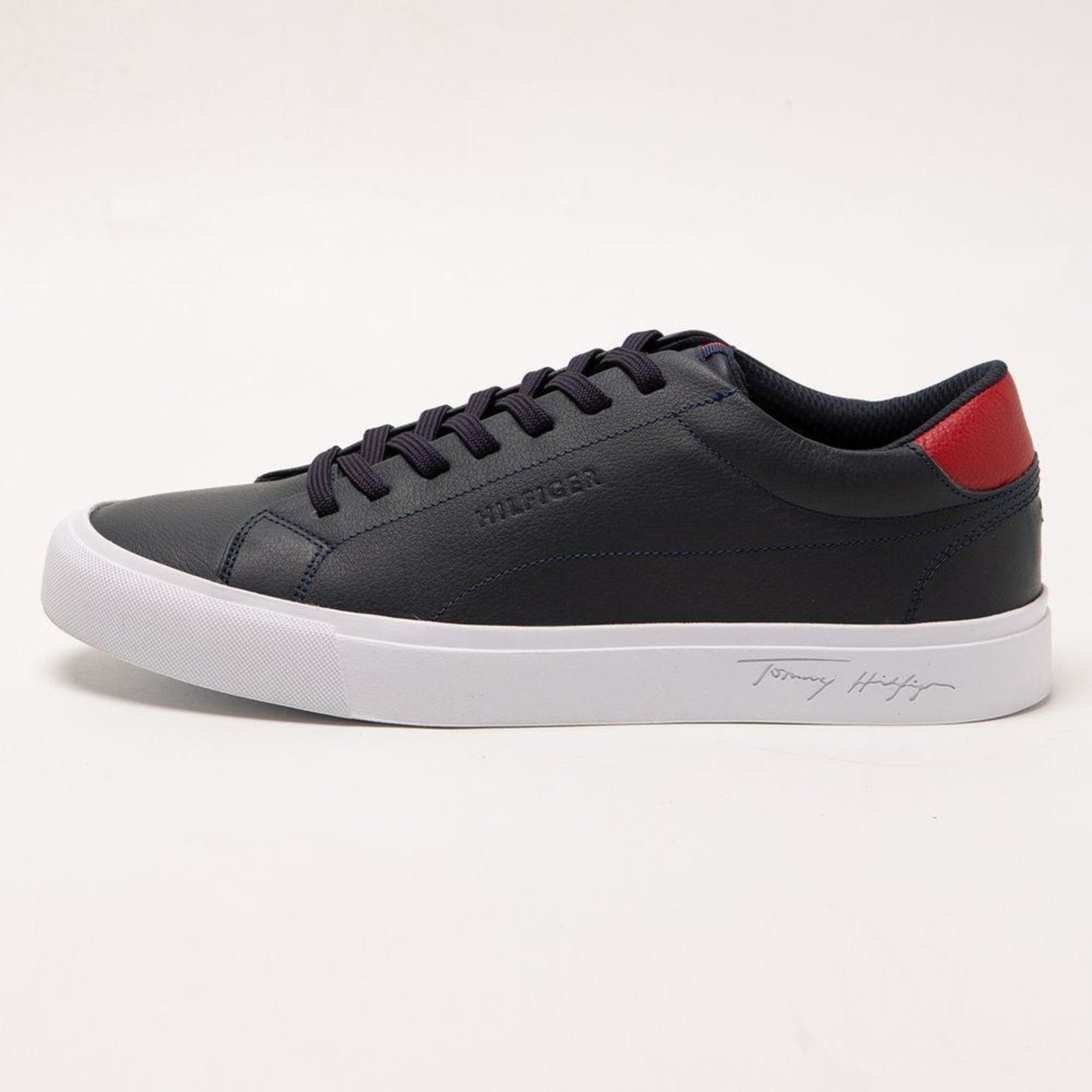 Vista 2 Tênis Clássico Greg 1A Tommy Hilfiger azul marinho Tommy Hilfiger azul marinho