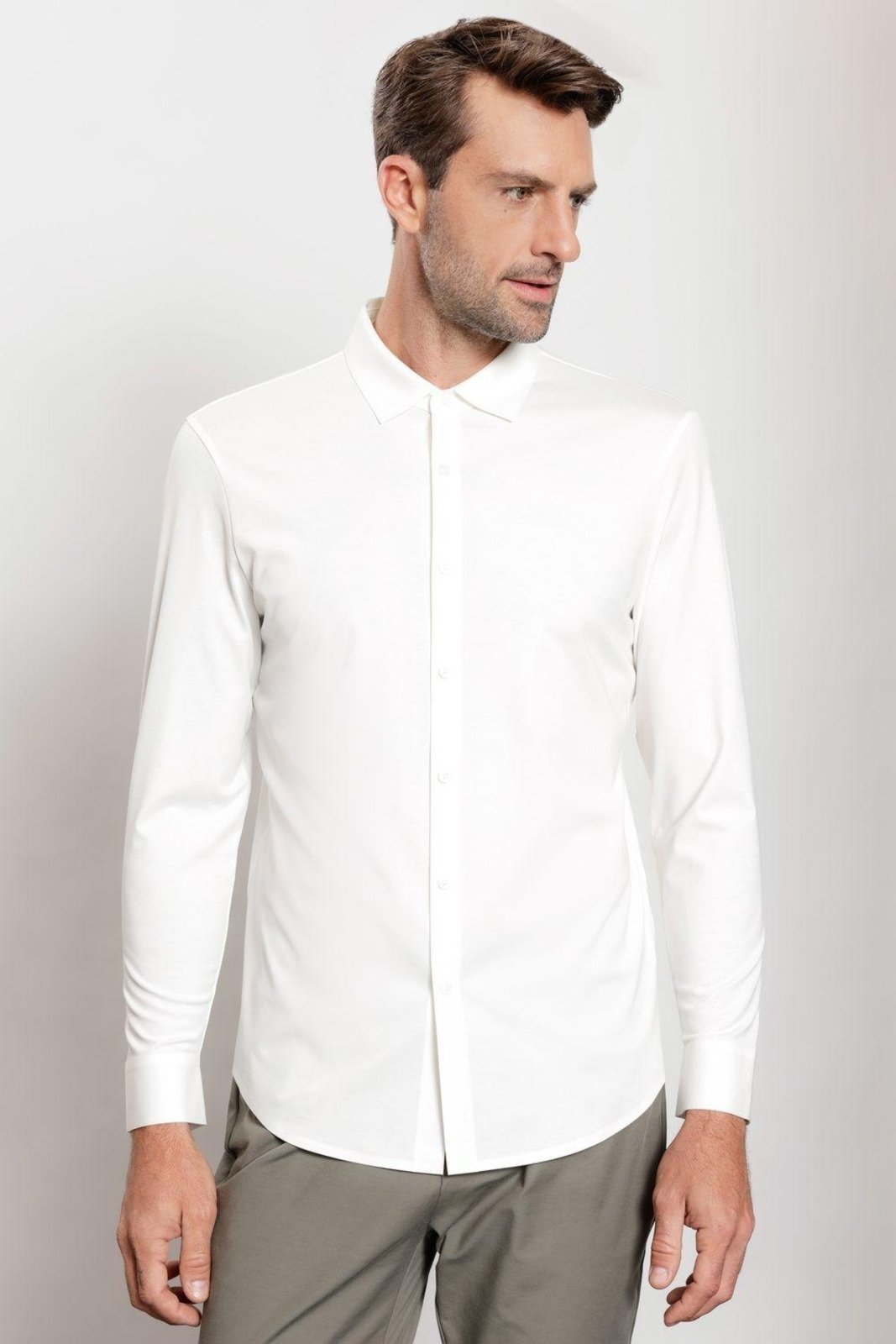 Camisa Urban Manga Longa Bonded Toque de Seda