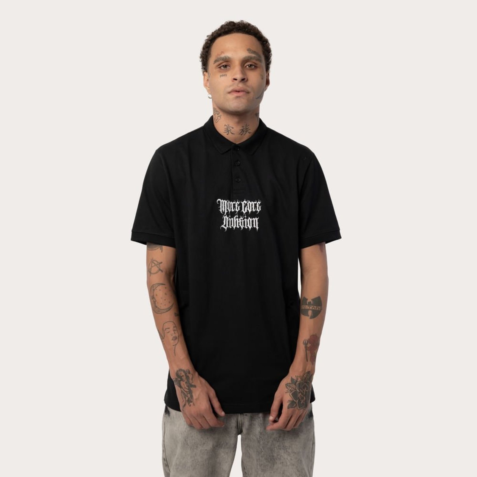 Polo Goth Mcd Preto