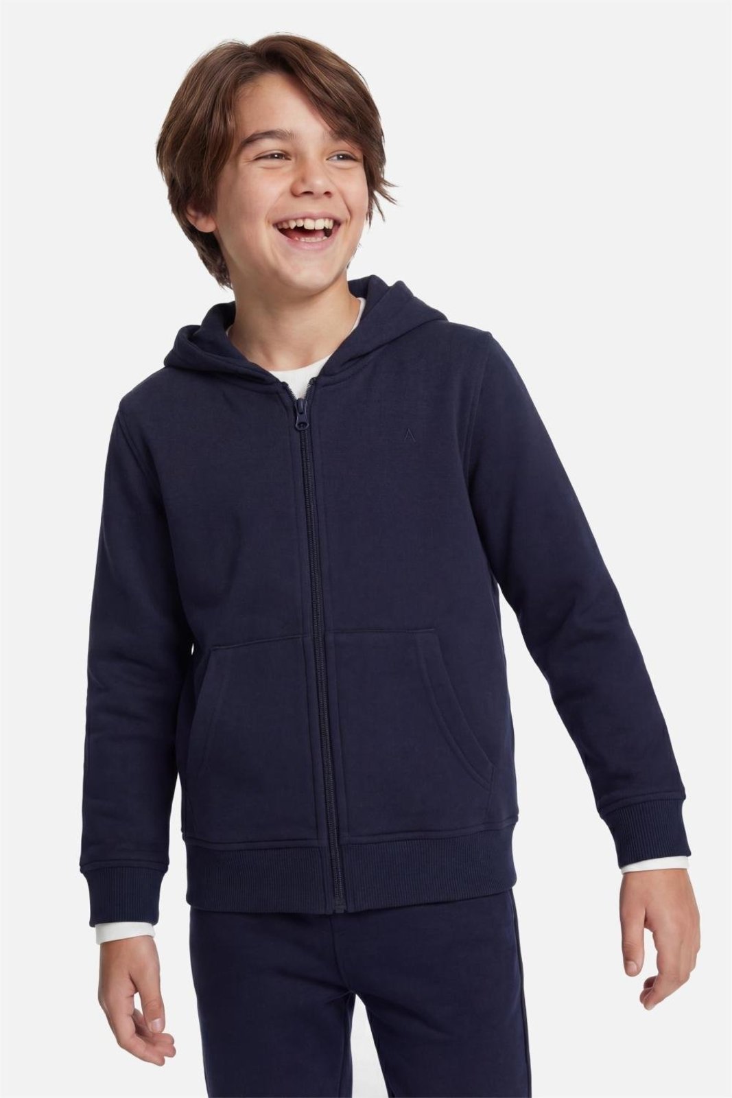 Infantil - Moletom Aramis Malha Com Zíper Marinho