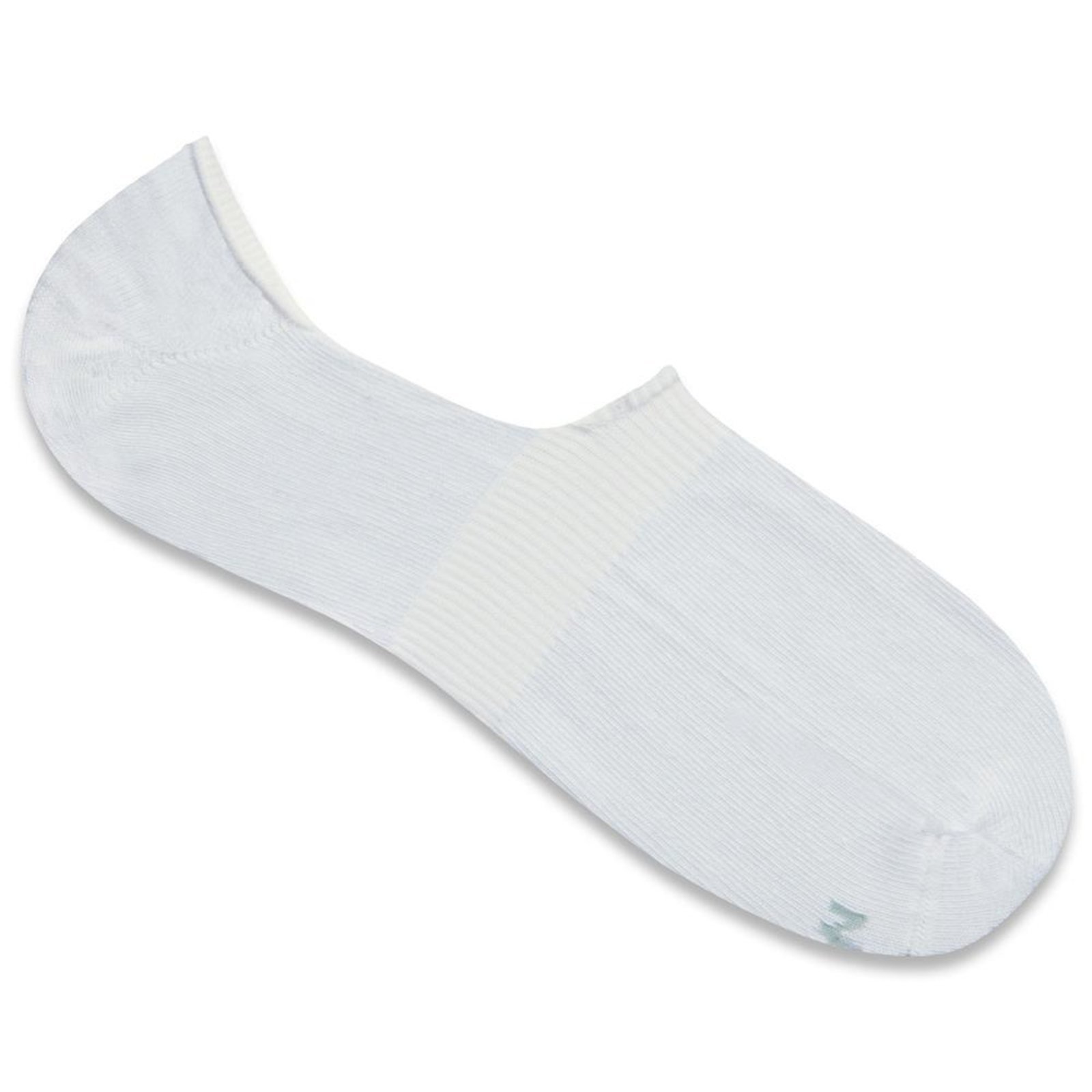 Vista 2 Meia Esportiva Super Invisível Com Silicone Masculina MASH branco MASH branco