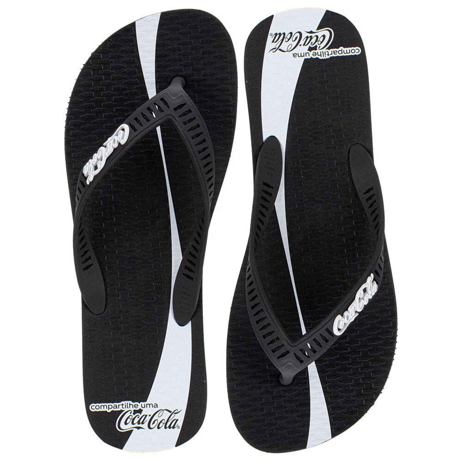 Chinelo Masculino Share Coke Coca-Cola Cc4714 5374714 Preto