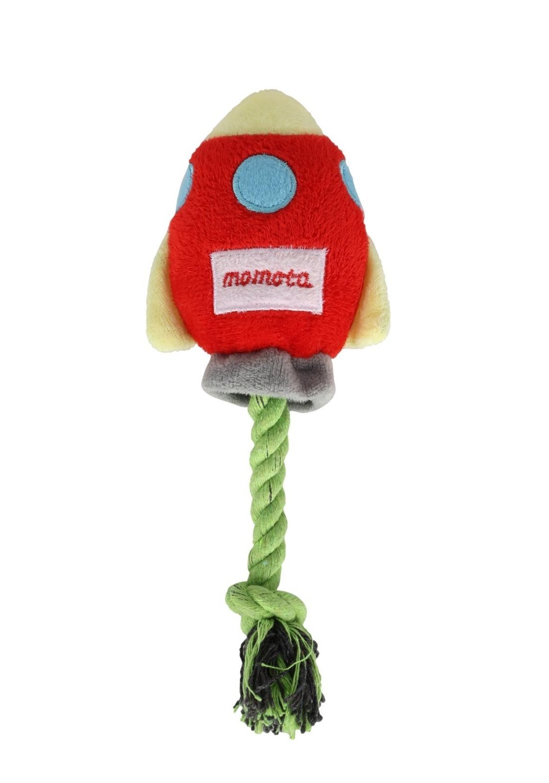 Vista 2 Infantil - Brinquedo Pet Rocket Pelúcia com Barulho e Corda Up4you azul Up4you azul