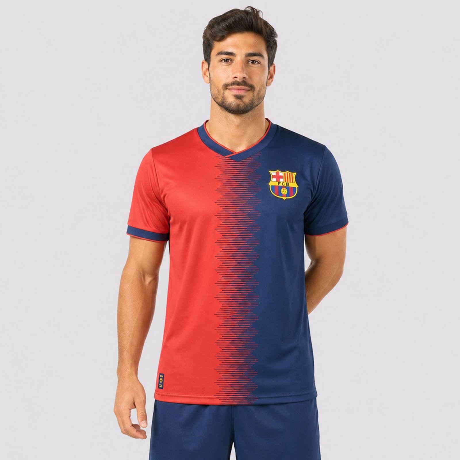 Camisa Barcelona Més Que Un Club Marinho