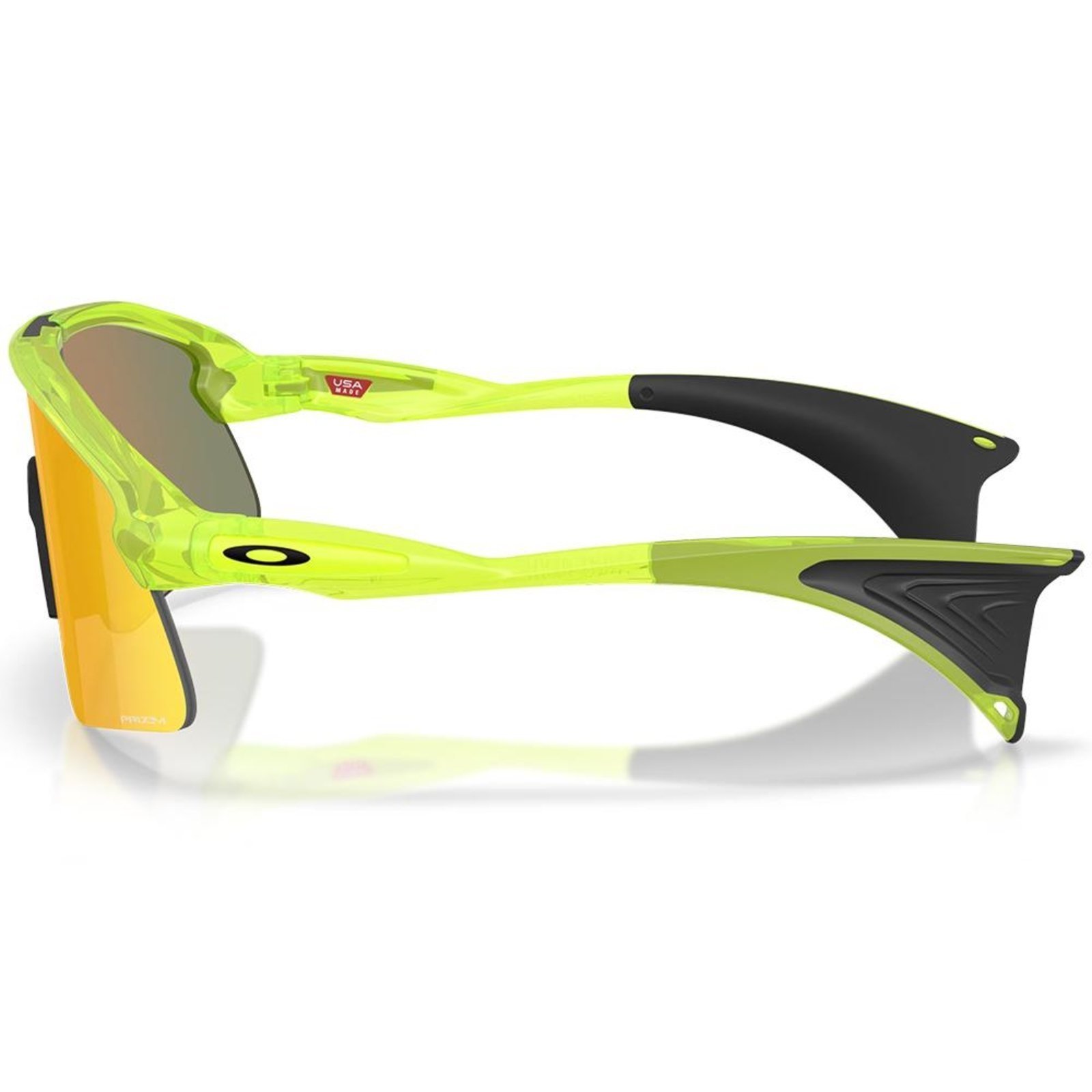 Vista 3 Óculos de Sol Oakley Stunt Devil S Matte Uranium Prizm Ruby amarelo Oakley amarelo
