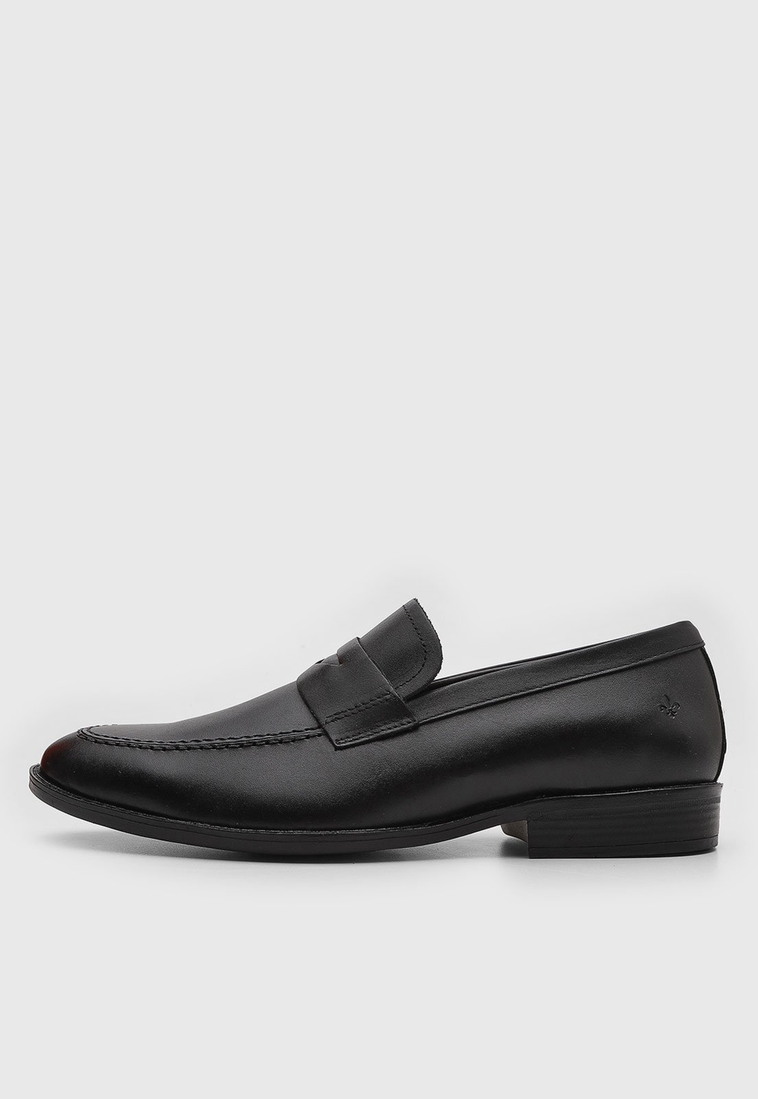 Mocassim de Couro Masculino Dudalina Clássico Preto