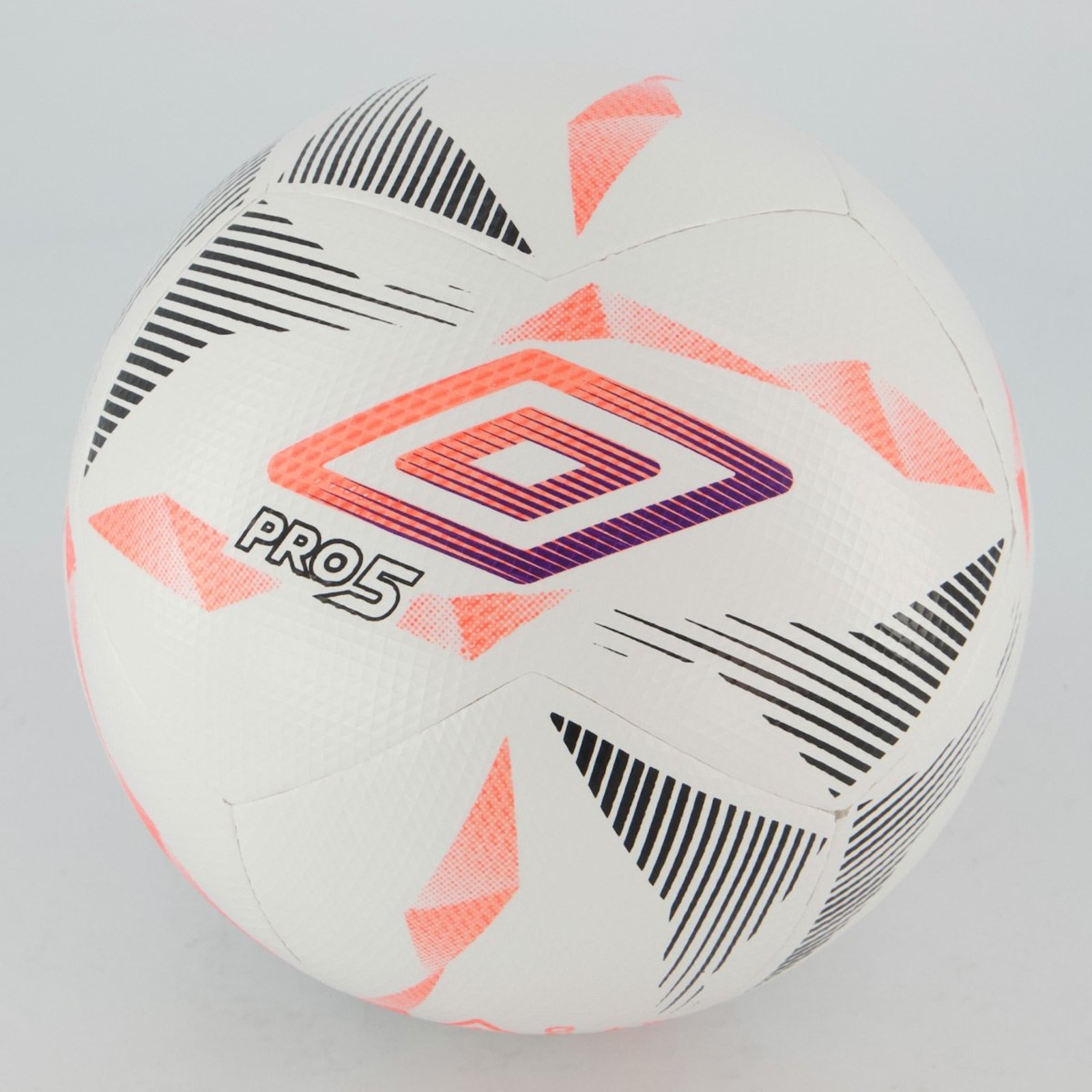 Bola Umbro Pro 5 Futsal Branca e Laranja