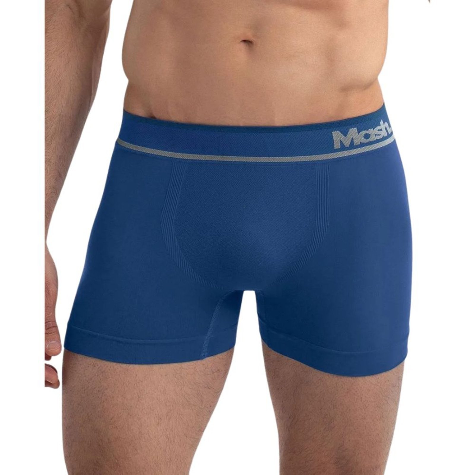 Cueca Boxer Mash Microfibra Sem Costura Adulto 710.04