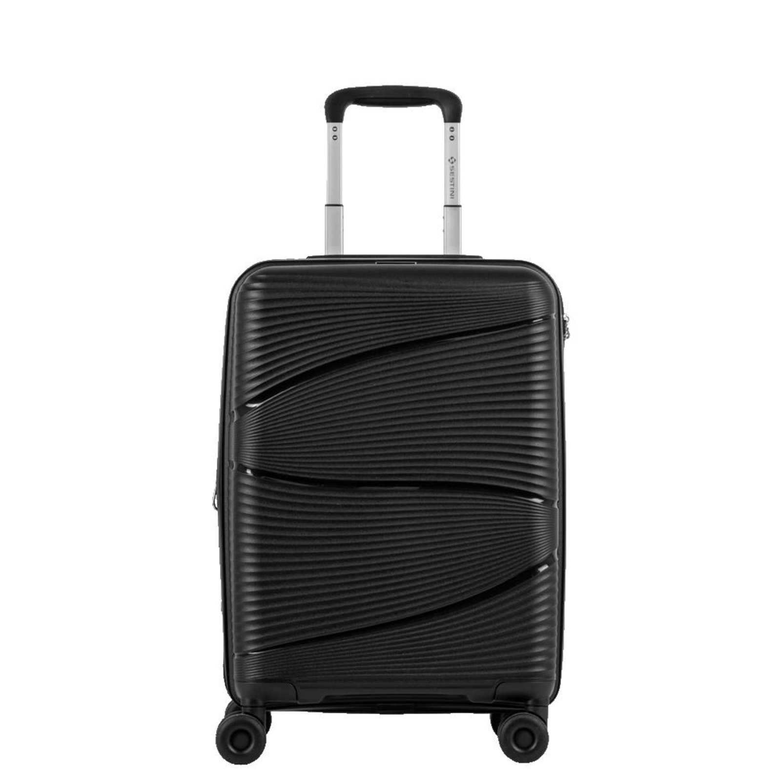 Infantil – Mala de Viagem Bordo com Rodas 360º PP Joy – Preto Preto