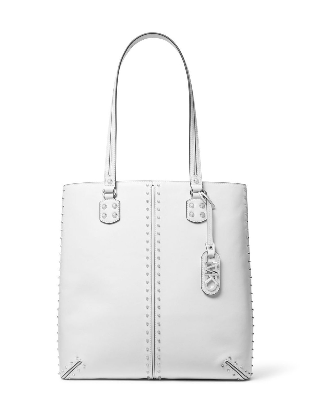 Vista 2 Bolsa Tote Astor Grande De Couro 30S4satt3l085 branco branco