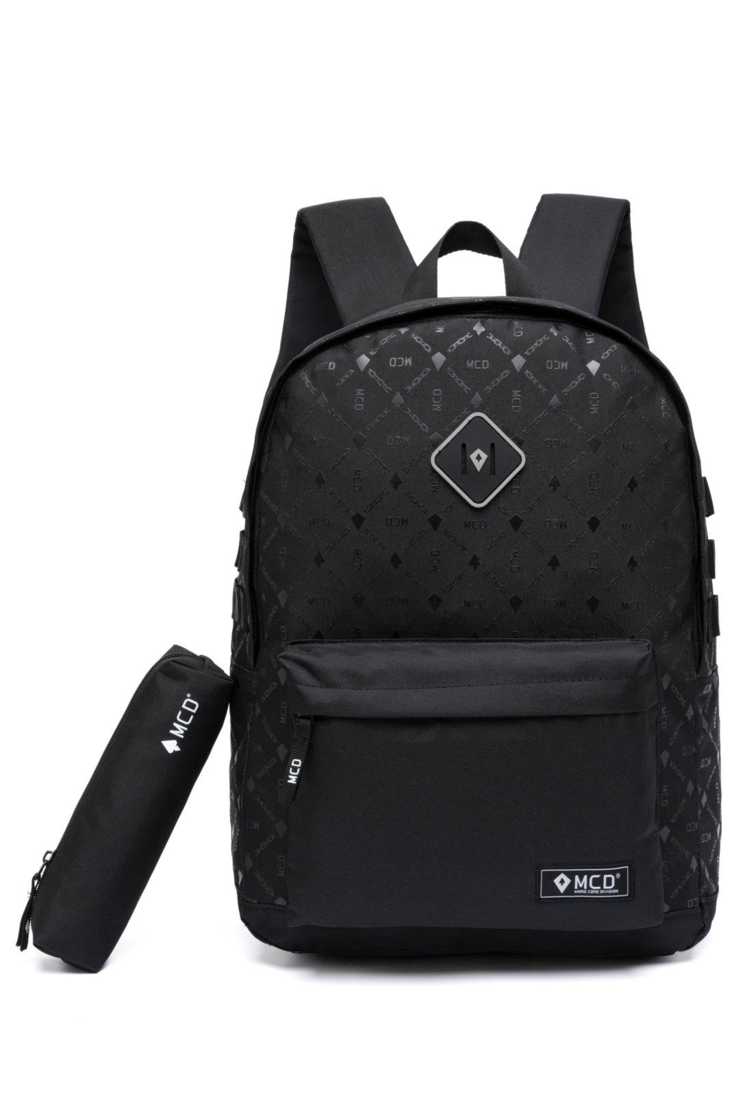Mochila Estojo Espaçosa Resistente Casual Faculdade Trabalho