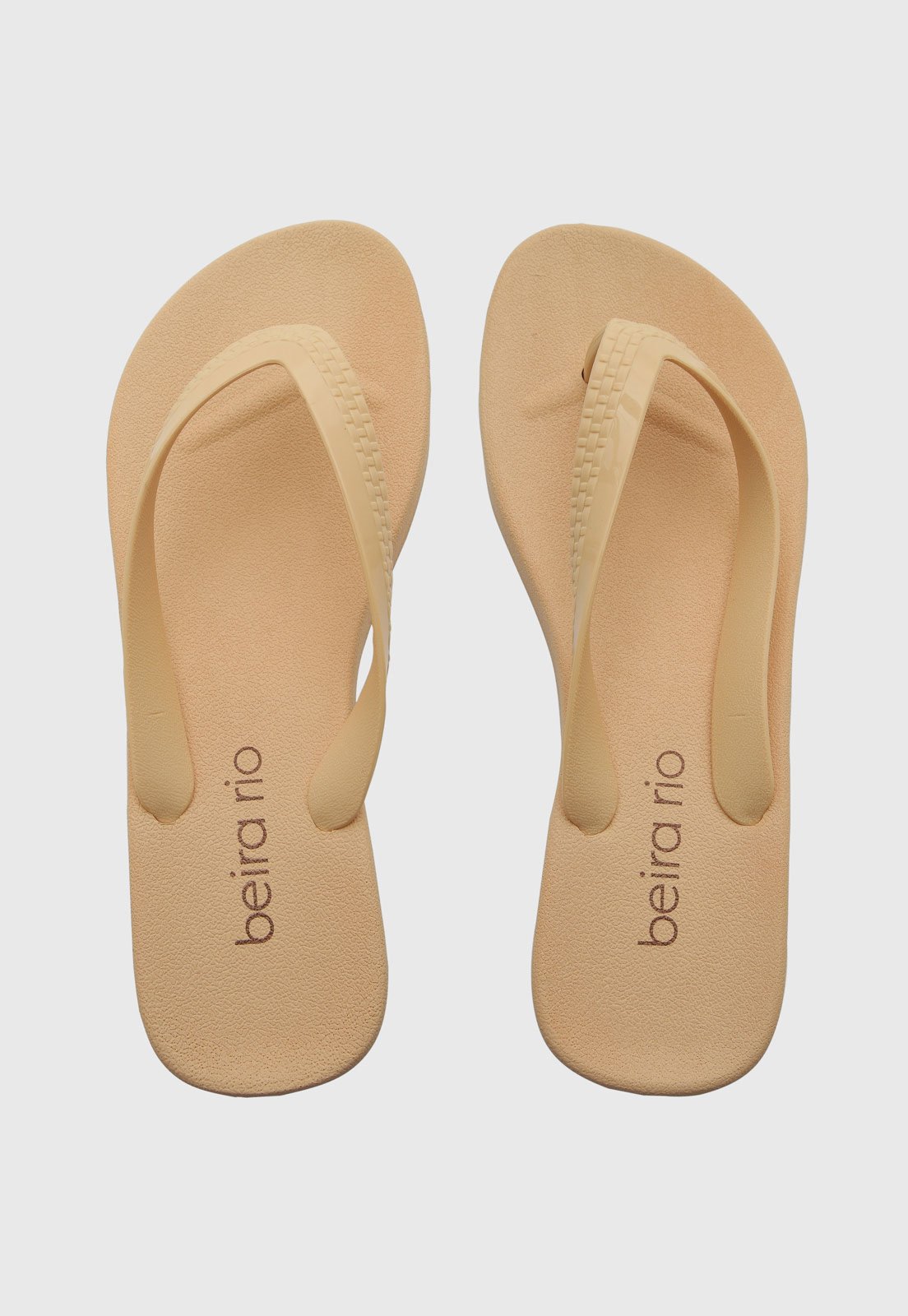 Chinelo Feminino Beira Rio Tiras Finas Amarelo