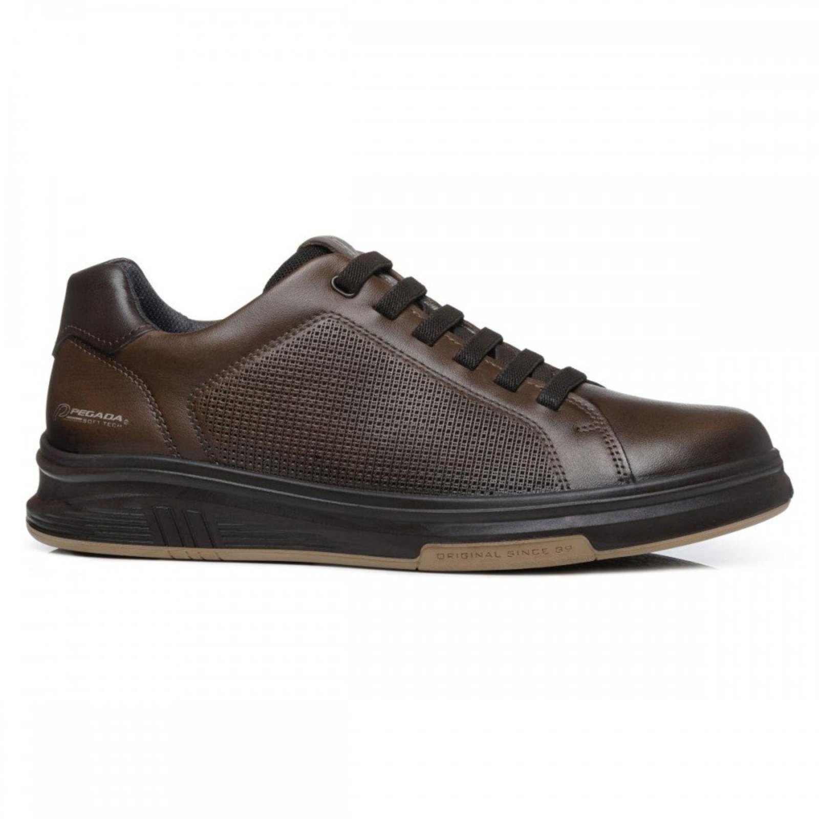 Sapatenis Pegada 112301-05 Marrom Masculino Pegada Marrom