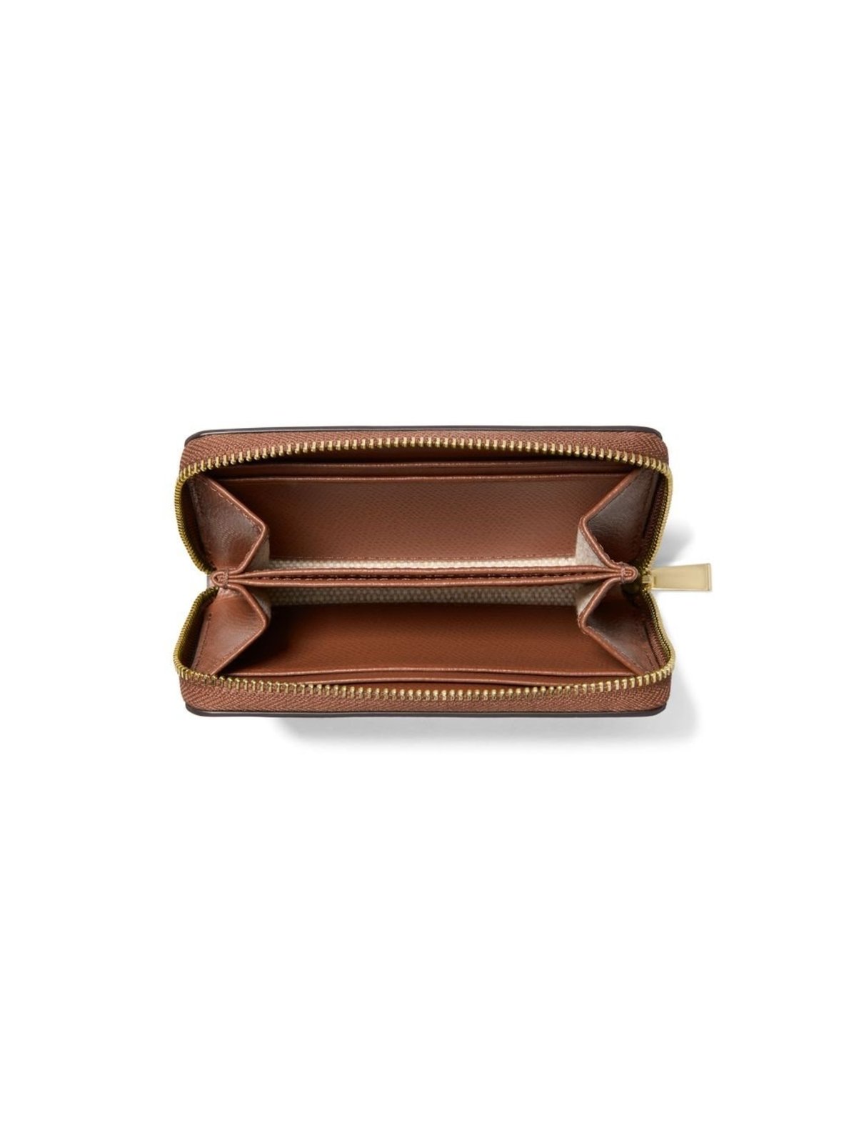 Vista 3 Carteira Jet Set Pequena De Couro 32F4gj6d0l230 Michael Kors caramelo Michael Kors caramelo