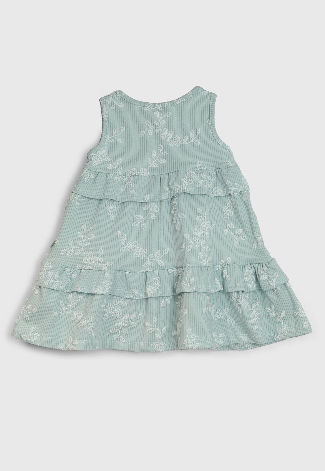 Vista 3 Vestido Brandili Mundi Floral verde Brandili Mundi verde