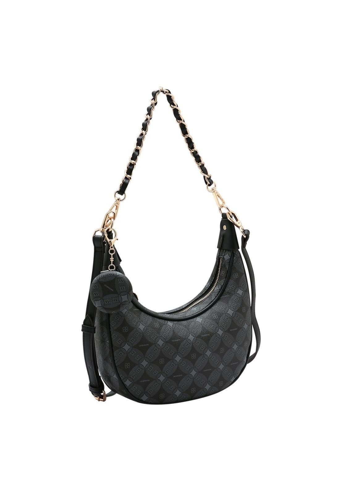 Bolsa Feminina Chenson Monograma Contemporâneo 3485381 Preto