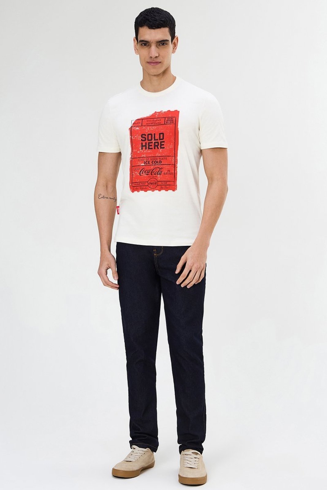 Calça Jeans Slim Chicago Coca-Cola