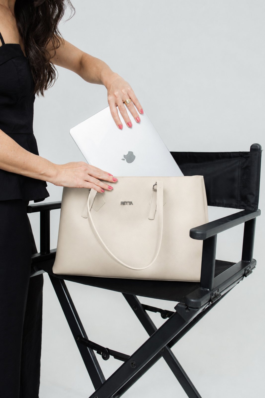 Bolsa Feminina Grande Cabe Notebook Trabalho Faculdade Camila Retta