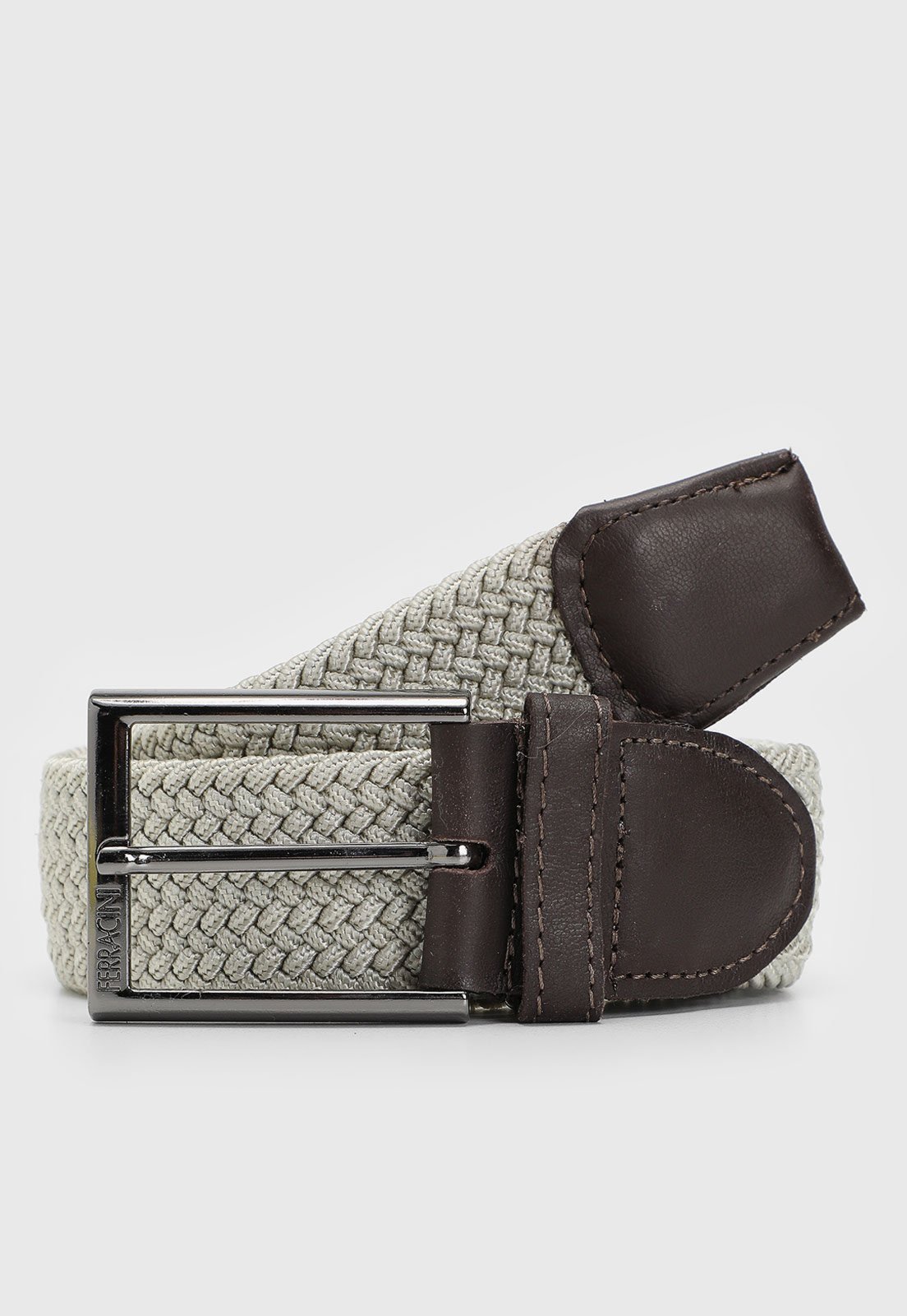 Cinto Masculino Ferracini Tressê Marrom