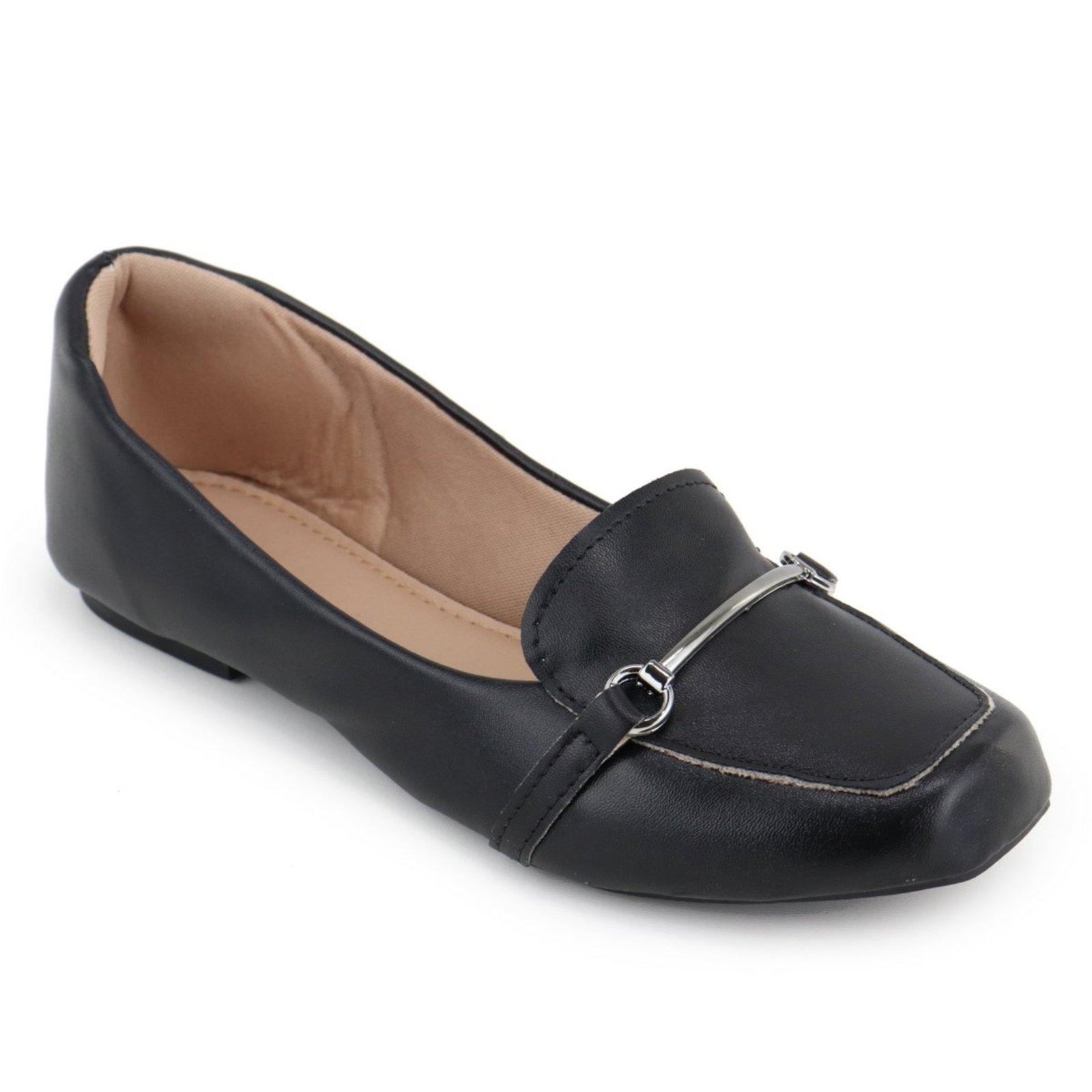 Sapatilha Mocassim Feminina Preta Confortável Sapatos Feminina Elegante