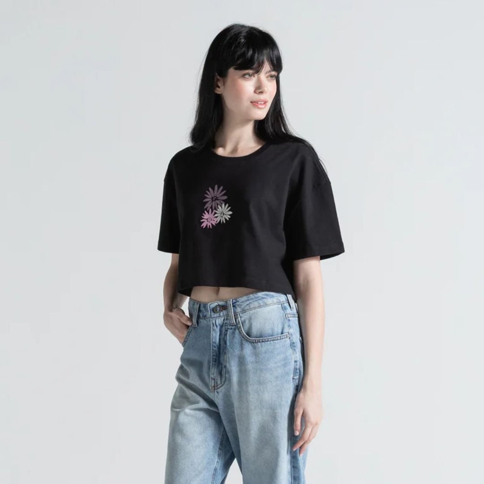 Camiseta Volcom Dial - PRETO